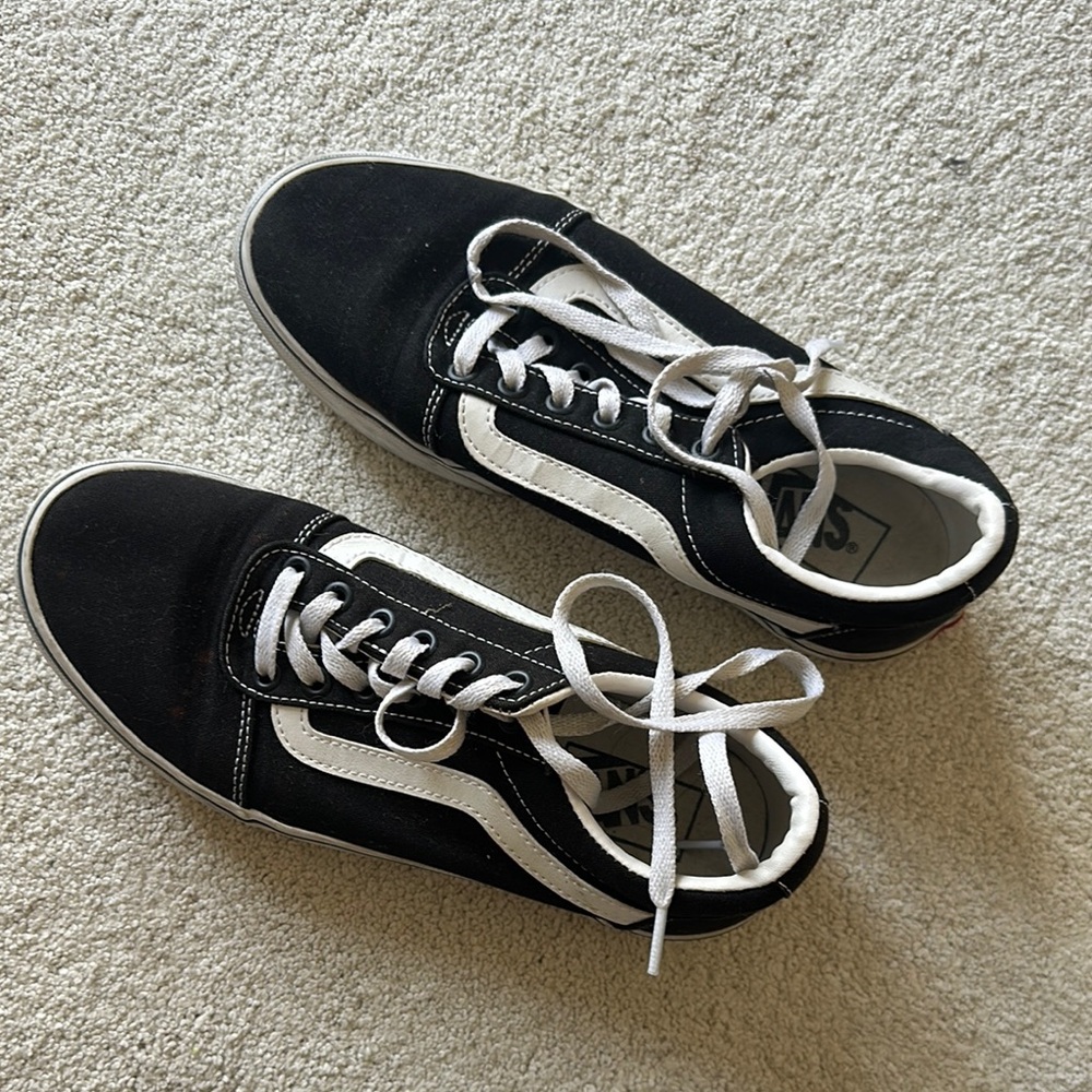 Black and White Sneakers